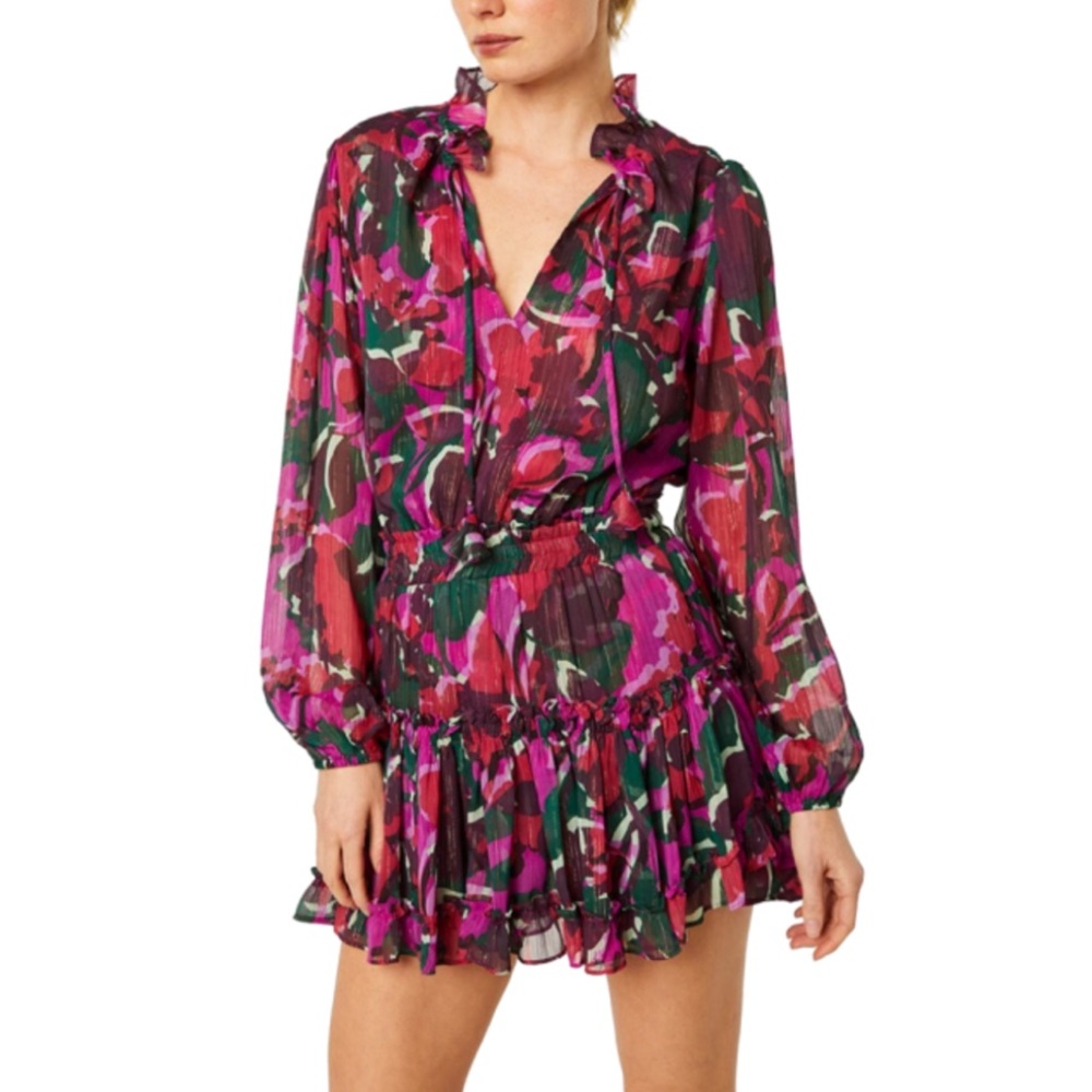 *NWT!* MISA LORENA DRESS IN HOLIDAY SPARKLE size XS